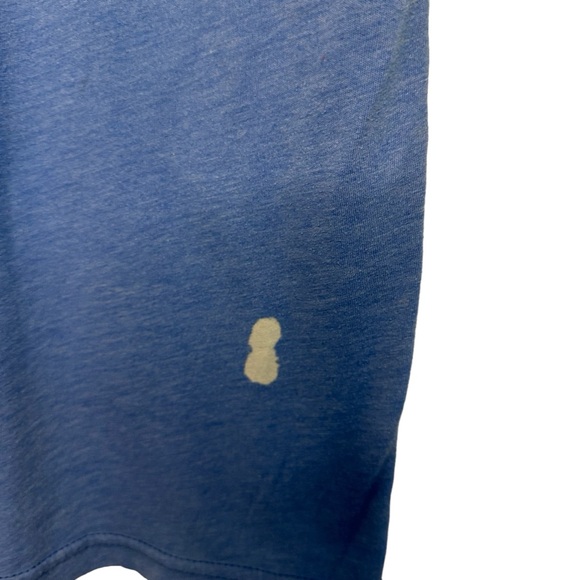 Dutch Bros Vintage “Cyber Bowl” Soft Blue T RARE Peace www.dutchbros.com SMALL - Picture 4 of 7